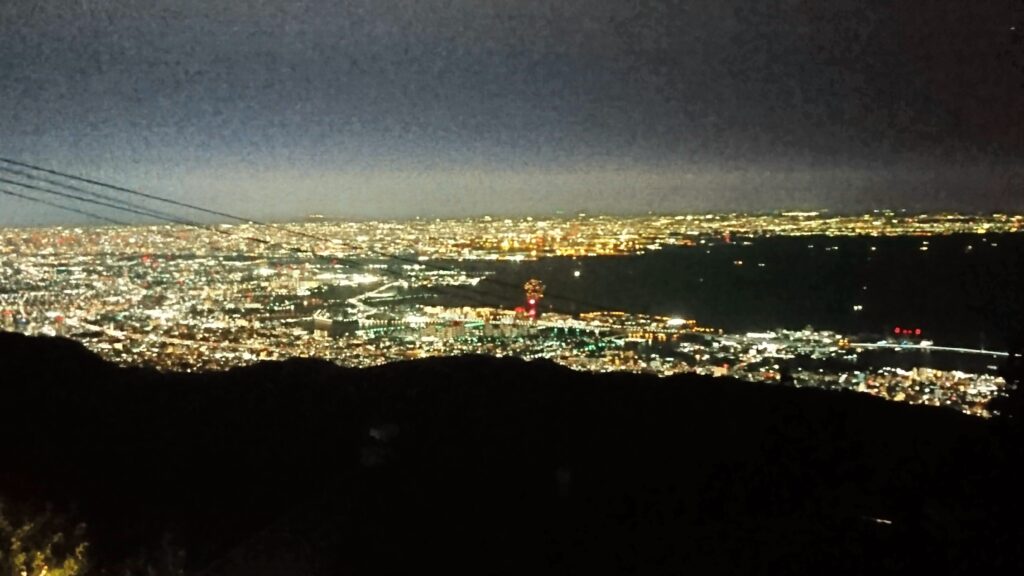 六甲ガーデンテラスの夜景